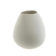 Matt White Bulb Vase Large - Vases