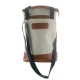 Cream/Tan & Navy Handles 32cm Cooler Picnic Bag - Bags