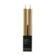 Flameless LED Silver Taper Candle Set/2 - Candles