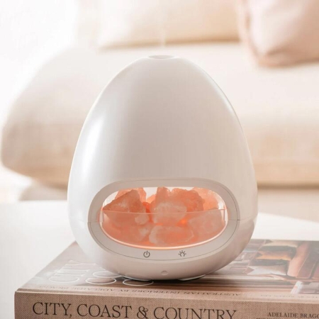 Himalayan Salt Rock White Ultrasonic Diffuser - Diffusers