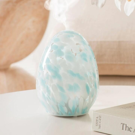 Blue Glass Ultrasonic Diffuser - Diffusers