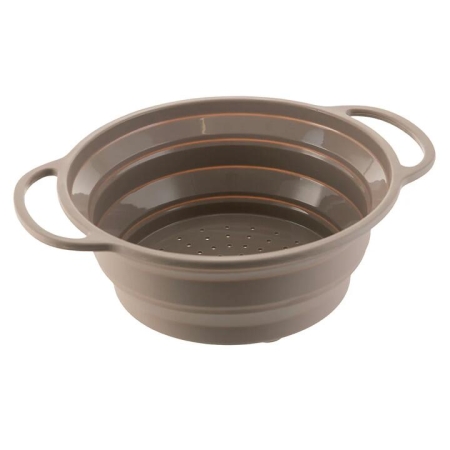Collapsible Silicone Grey Strainer - Strainers