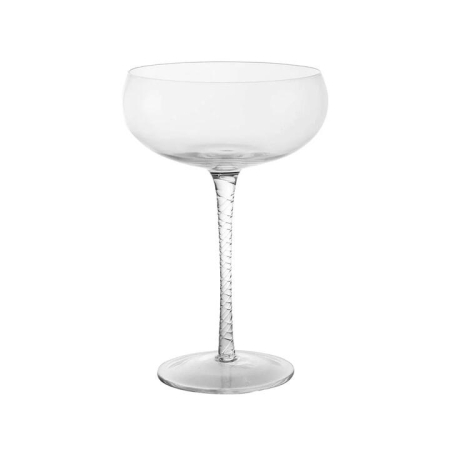 Coupe Glass with Swirl Stem - Cocktail Glasses