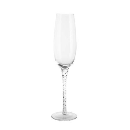 Swirl Stem Champagne Flute - Home & Garden > Kitchen & Dining > Tableware > Drinkware