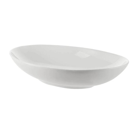 White Oval Bowl 30x20cm - Serveware