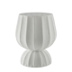 White Pedestal Hurricane 20x65cm - Hurricanes