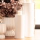 White Textured Metal Pot Small 24x30cm - Pots