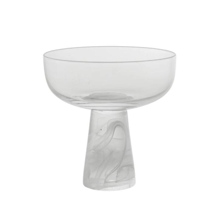 Coupe Glass with Heavy Swirl Stem - Cocktail Glasses