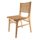 Cassy Teak Wood 55x50cm Side Table - Side Tables