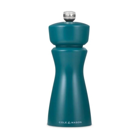 Cole & Mason Kenton Blue Salt or Pepper Mill 15cm - Salt & Pepper Mill