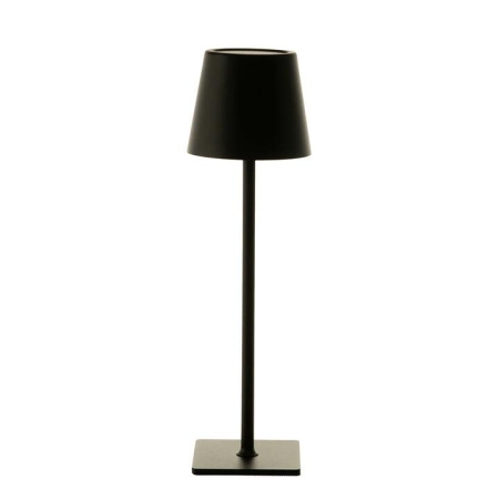 Rechargeable LED Black Table Lamp with USB - Table Lamps