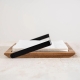 Ellis Ceramic & Acacia Wood Condiment Set - Condiment Sets