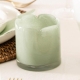 White Petal 8cm Glass Tealight Candle Holder - Candle Holders