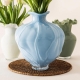 Tulip Green 22.5cm Glass Vase - Vases