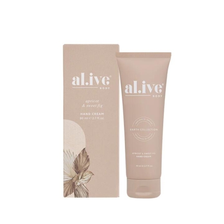 al.ive body Hand Cream Apricot & Sweet Fig - Body Lotions