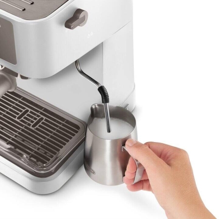 Delonghi Stilosa Manual Coffee Machine White