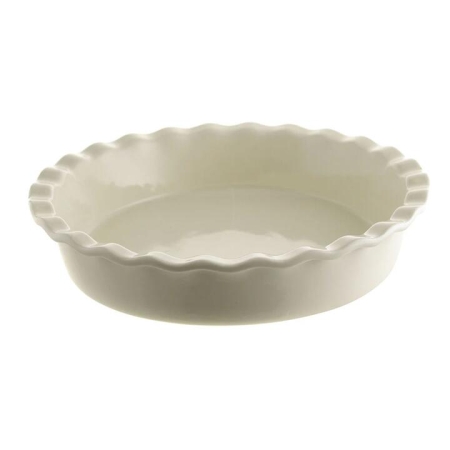 Pie Dish Round Cream - Pie Dishes