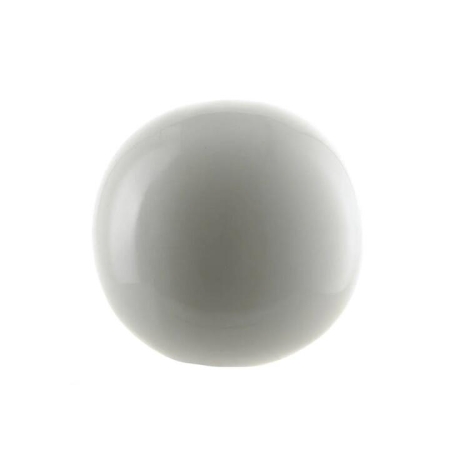Beige White Sphere 16cm Ceramic Ornament - Ornaments