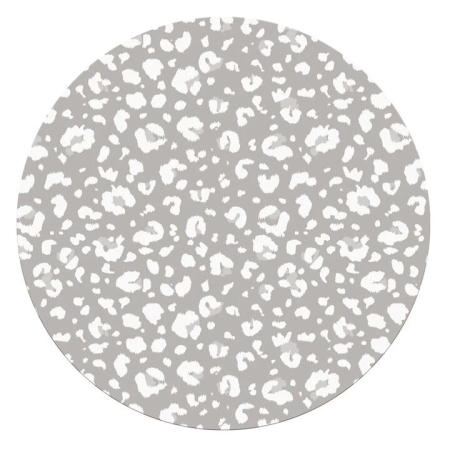 Animal Neutral Round 37cm Set/4 Cork Backed Placemat - Placemats & Coasters