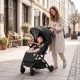 CostwayLightweight Baby Stroller with Adjustable Backrest and Footmuff-Grey - Baby & Kids > Baby Strollers