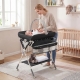 CostwayBaby Changing Table with Storage Bag and Shelf for Newborns and Infants-Grey - TOYS