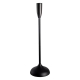 4-Candle Nickel 41x15cm Metal Taper Candle Holder - Candle Holders