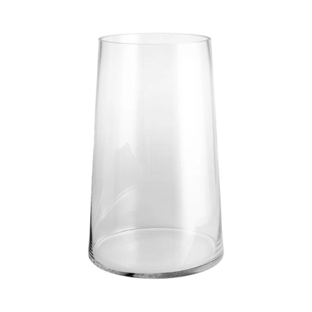 Angle Clear 35x22cm Glass Vase - Vases