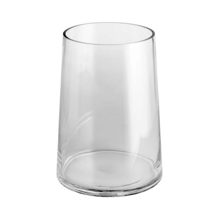 Angle Clear 25x18cm Glass Vase - Vases
