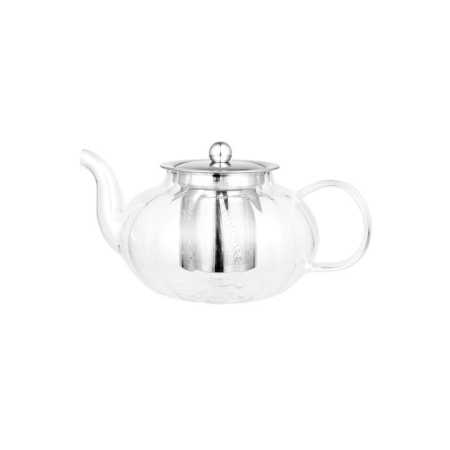 Avanti Infuser Dahlia 1.2L Glass with Stainless Steel Teapot - Teapots