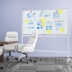 Costway180cm x 90cm Double-Sided Magnetic Whiteboard with Aluminum Alloy Frame-White Costway180cm x 90cm Double-Sided Magnetic Whiteboard with Aluminum Alloy Frame-White