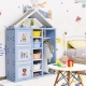 CostwayOutdoor Storage Shed with Galvanized Metal Frame and Door with Latch for. - Outdoor > Outdoor Storage & Garages > Sheds & Outdoor Storage