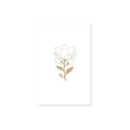 Greeting Card Magnolia Gold - Greeting Cards