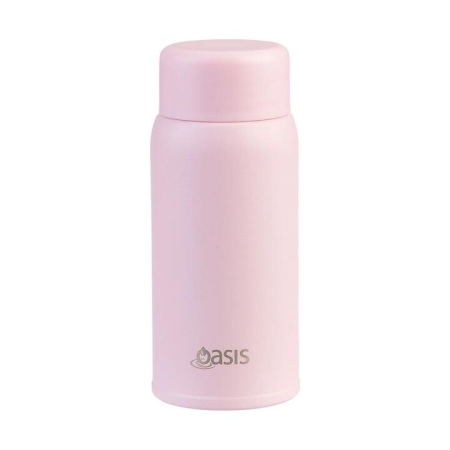 Oasis Mini-Mini Pink Lemonade 150mL Stainless Steel Double Wall Insulated Drink Bottle - Bottles