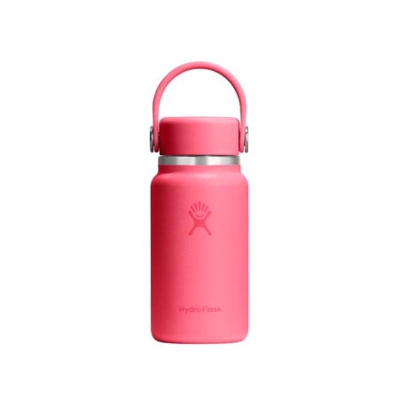 Hydro Flask Micro Hydro Popstar Pink Bottle with Flex clip Strap 200mL - Kitchen Storage