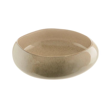 Reactive Tan Bulb 32x31x10cm Ceramic Bowl - Bowls