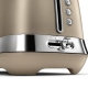 Delonghi Diadema 2 Slice Toaster Bronze