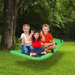 CostwayTree Swing with Oxford fabric for Kids and Adults Green