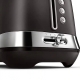 Delonghi Diadema 2 Slice Toaster Onyx Black