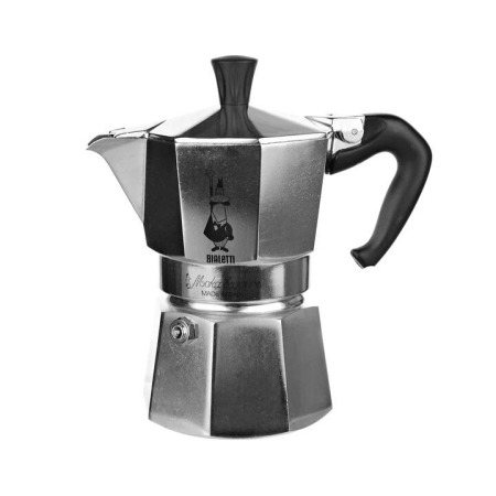 Bialetti Moka Stovetop 3 Cup Espresso Maker - Coffee Maker & Espresso Machine Accessories