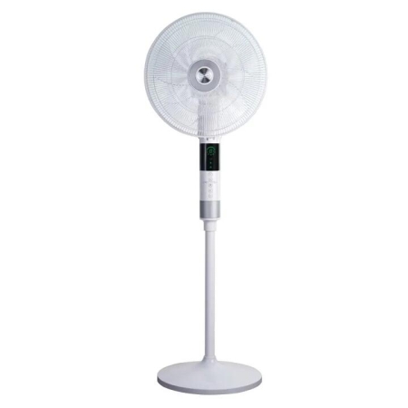 Delonghi 360 Degree Pedestal Fan White