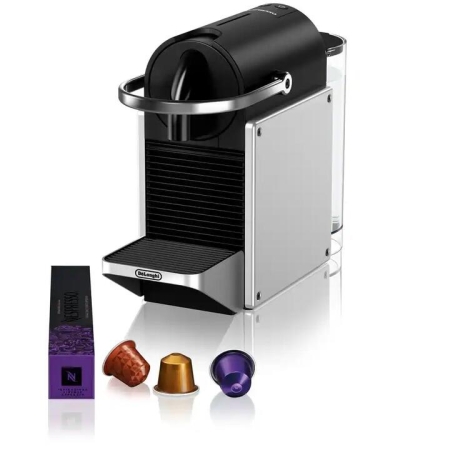 Delonghi CARTON DAMAGED Pixie Nespresso Capsule Coffee Machine Silver